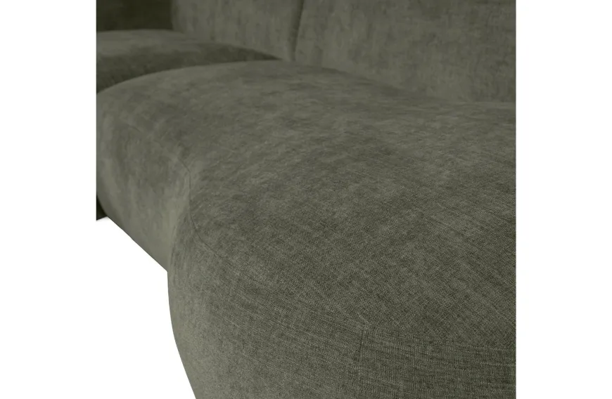 Woood Polly Chaise Longue Links Warm Groen
