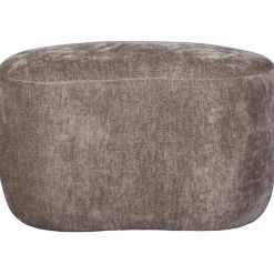 Woood Popular organische poef taupe