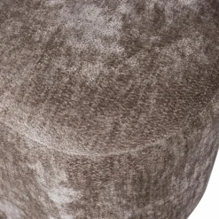 Woood Popular organische poef taupe