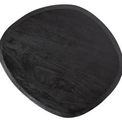 Woood Posture salontafel hout zwart ø70cm