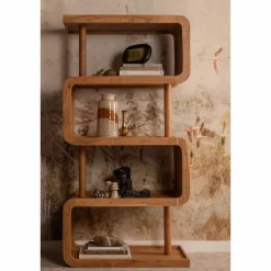 Woood Rattle open kast hout naturel
