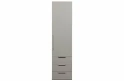 Woood Rens - 1 Drs Hang/legkast Greep Lang Noten/kiezelgrijs [fsc]