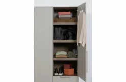 Woood Rens - 1 Drs Hang/legkast Greep Lang Noten/kiezelgrijs [fsc]