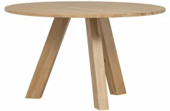 Woood Rhonda Eettafel Ø129cm Eiken Naturel [fsc]