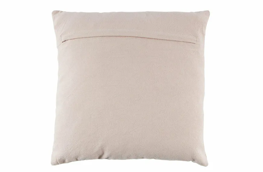 Woood Riv Kussen Fluweel Biscuit 45x45cm