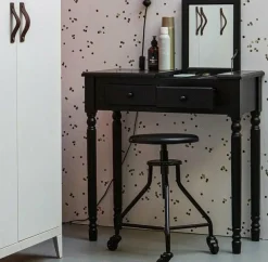 Woood Romy Hal/kaptafel Hout Zwart