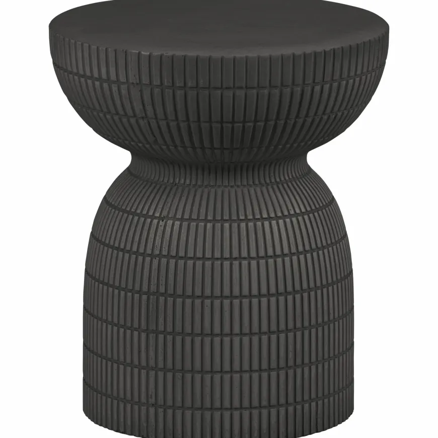 Woood Samson bijzettafel fiber clay coffee 44xø37cm