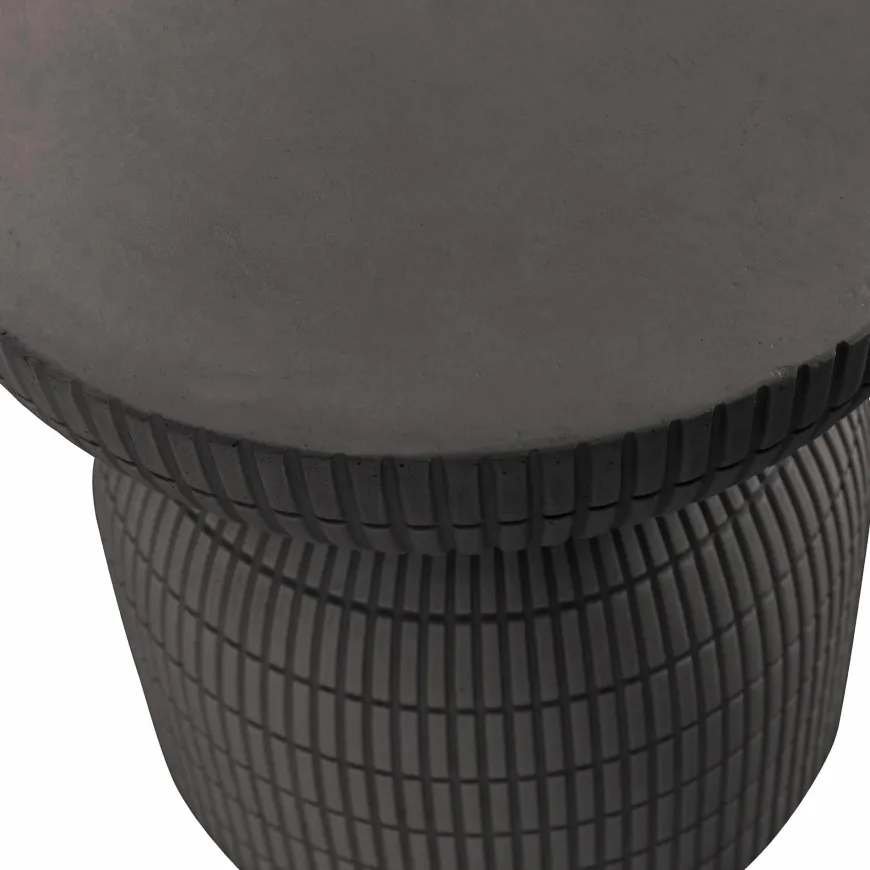 Woood Samson bijzettafel fiber clay coffee 44xø37cm