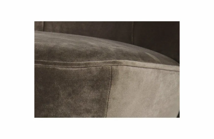 Woood Sara Fauteuil Fluweel Warm Groen