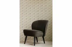 Woood Sara Fauteuil Fluweel Warm Groen