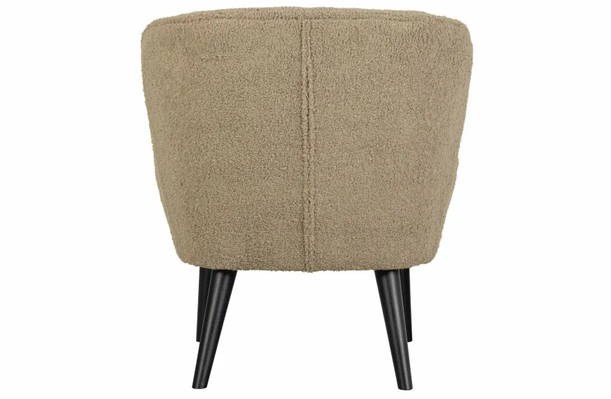Woood Sara Fauteuil Teddy Sand