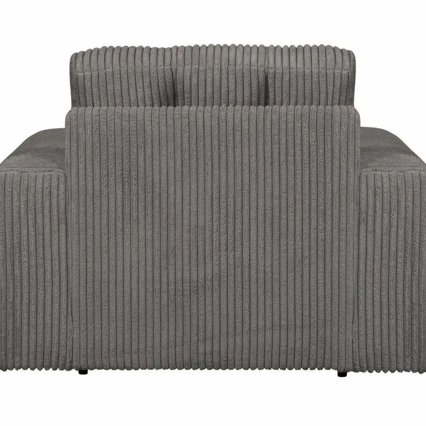 Woood Second date fauteuil grove ribstof terrazzo