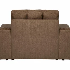 Woood Second date fauteuil structure velvet brass