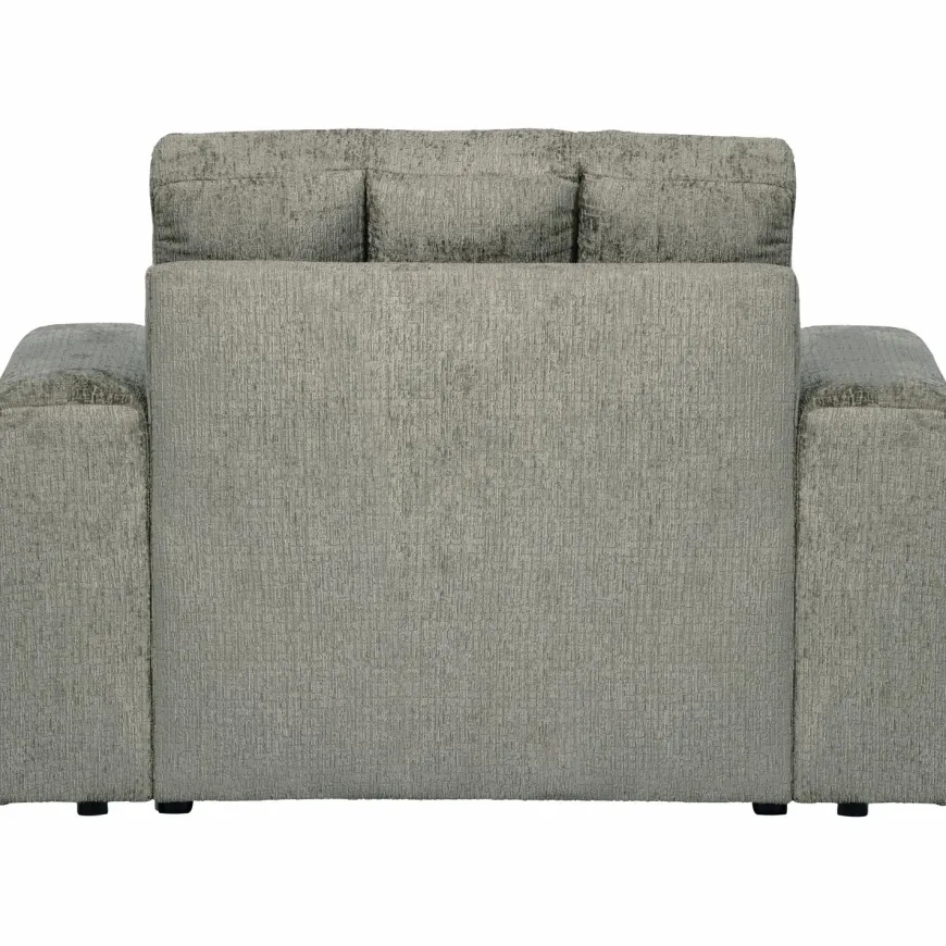 Woood Second date fauteuil structure velvet frost