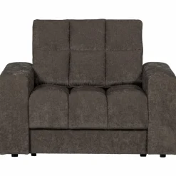 Woood Second date fauteuil vintage warm grijs