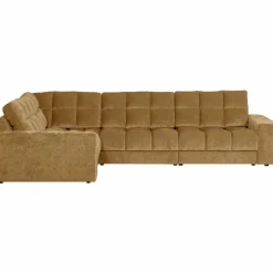 Woood Second date hoekbank links vintage goud