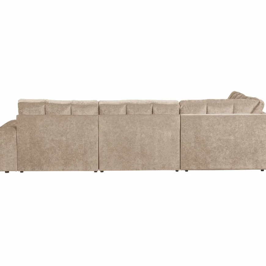 Woood Second date hoekbank links vintage nougat