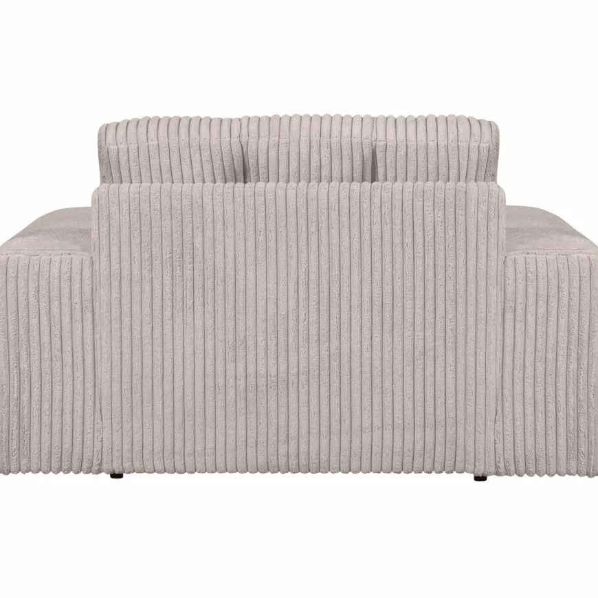 Woood Second date loveseat grove ribstof naturel