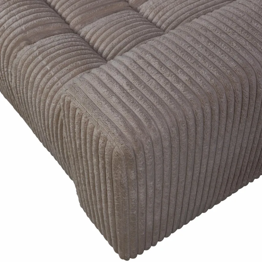 Woood Second date loveseat grove ribstof mud