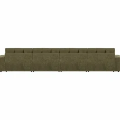 Woood Second date 4-zits bank vintage groen