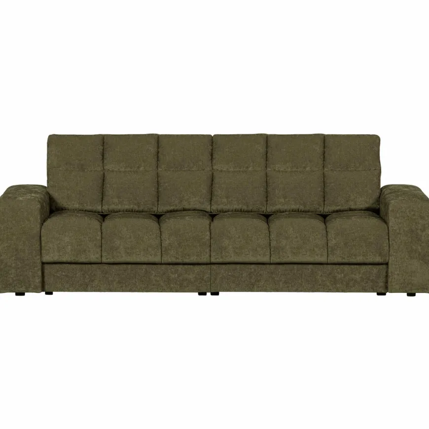 Woood Second date 2-zits bank vintage groen