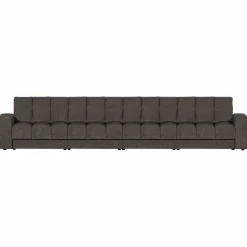 Woood Second date 4-zits bank vintage warm grijs