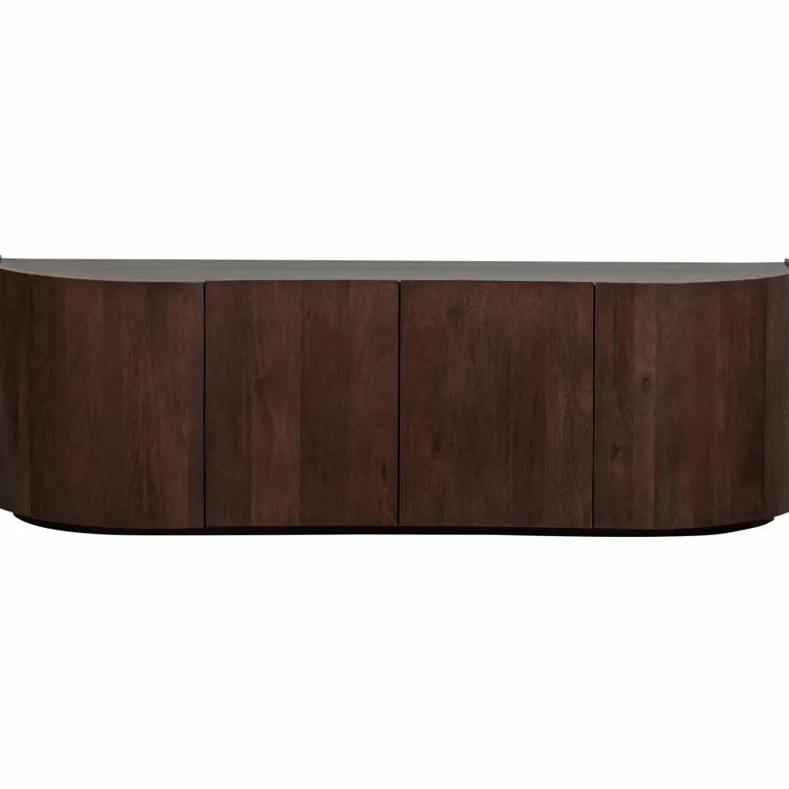 Woood Sense dressoir 4-deurs mango walnoot
