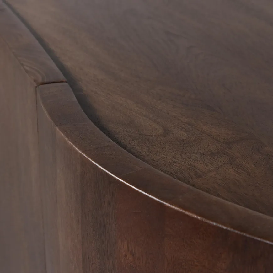 Woood Sense dressoir 4-deurs mango walnoot