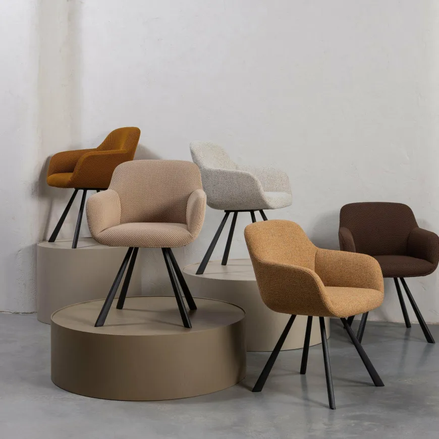 Woood Showroommodel Juno eetkamerstoel mesh naturel