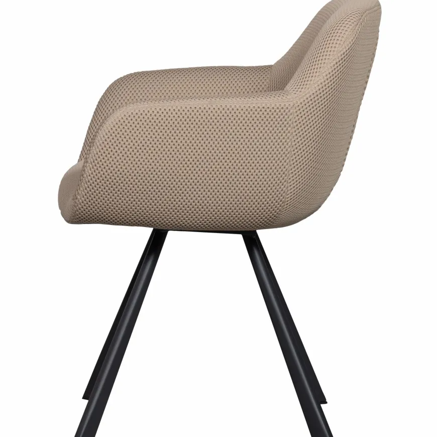 Woood Showroommodel Juno eetkamerstoel mesh naturel