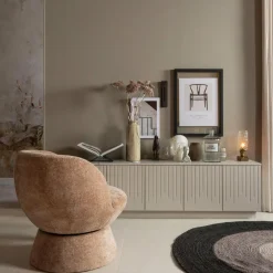 Woood Shuffle draaifauteuil naturel