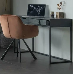 Woood Silas Bureau Essen Blacknight [fsc]