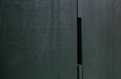 Woood Silas 2-deurs Kast Essen Blacknight [fsc]