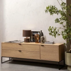 Woood Silas tv meubel 180cm eiken decor [fsc]
