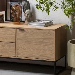 Woood Silas tv meubel 180cm eiken decor [fsc]