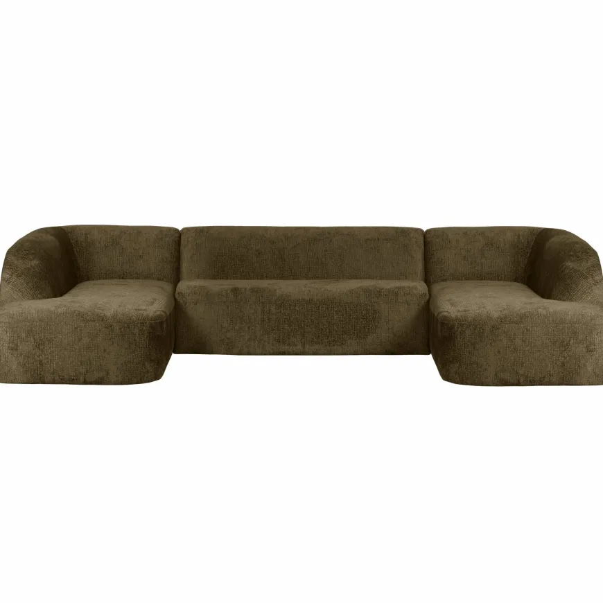 Woood Sloping u-vorm bank structure velvet bonsai