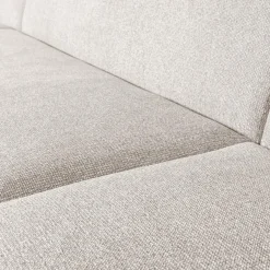 Woood Sloping u-vorm bank pearl melange