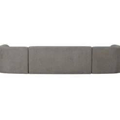 Woood Sloping u-vorm bank grijs melange