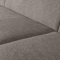 Woood Sloping u-vorm bank grijs melange
