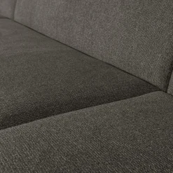 Woood Sloping u-vorm bank grijs/zwart melange