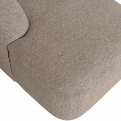 Woood Sloping u-vorm bank naturel melange