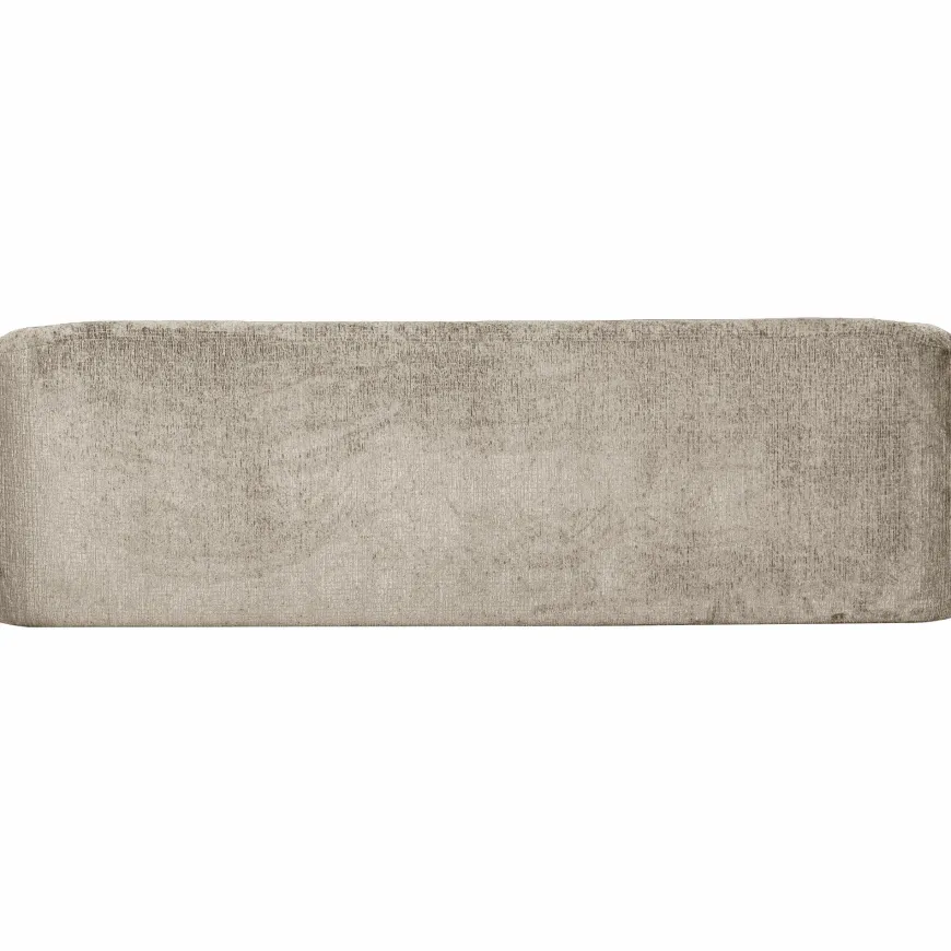 Woood Sloping 3-zits bank structure velvet wheatfield