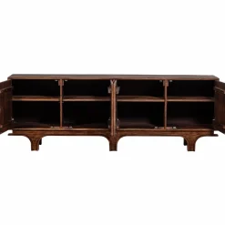 Woood Staes dressoir 4-deurs mango hout walnoot