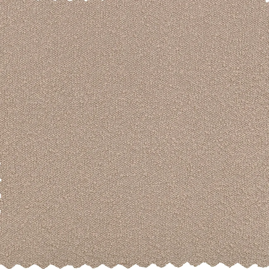 Woood Statement fauteuil met arm bouclé beige
