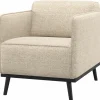 Woood Statement Fauteuil Met Arm Beige Melange