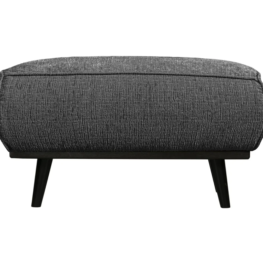 Woood Statement hocker structure velvet mountain