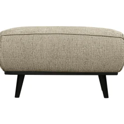 Woood Statement hocker structure velvet wheatfield