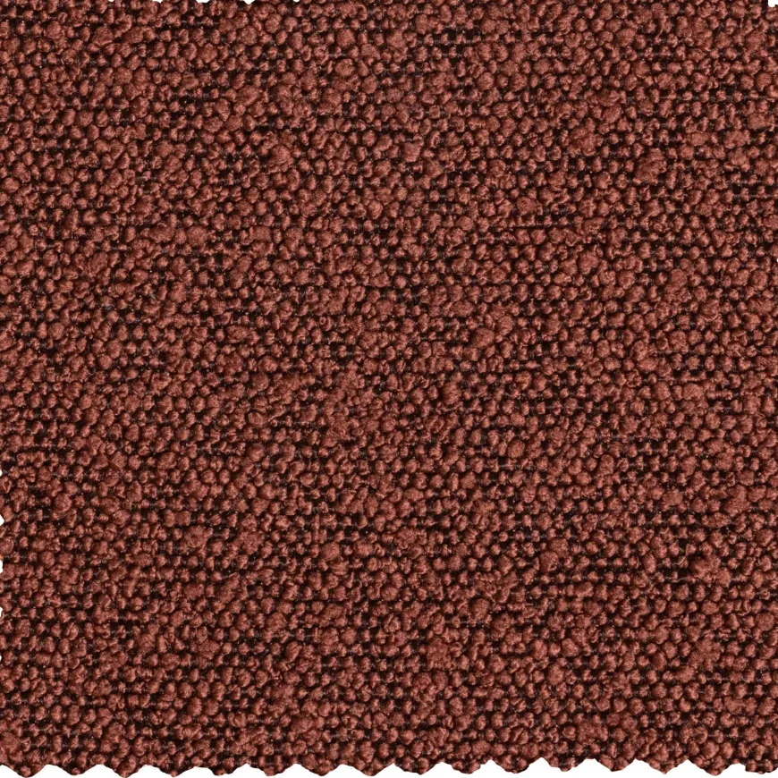 Woood Statement hoekbank rechts bouclé chestnut