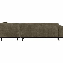 Woood Statement hoekbank rechts structure velvet bonsai