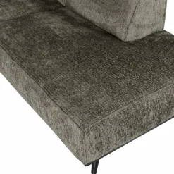 Woood Statement hoekbank rechts structure velvet frost